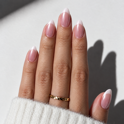 Chrome French - Short Almond