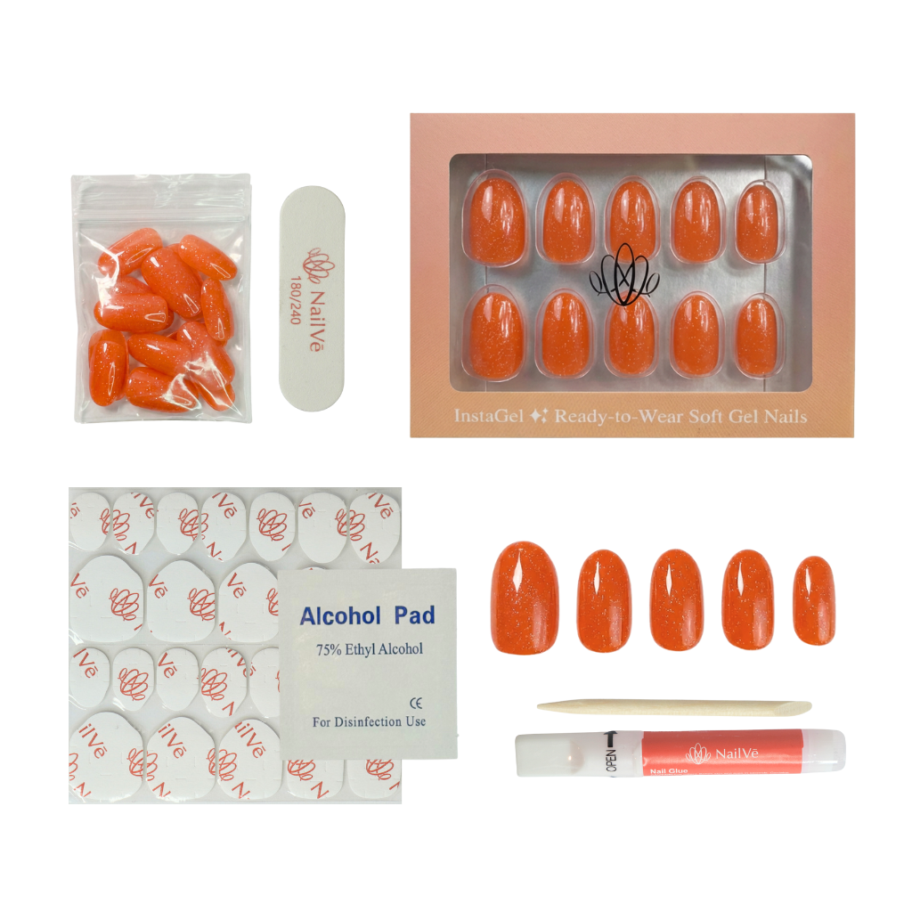 Papaya Glow - Medium Oval
