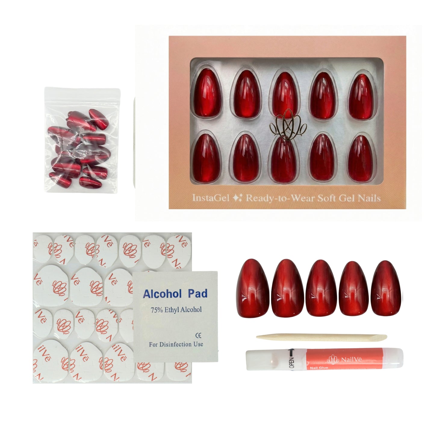 Red Muse - Medium Almond