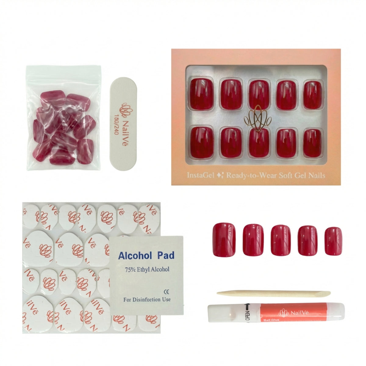Classic Cherry - Short Square