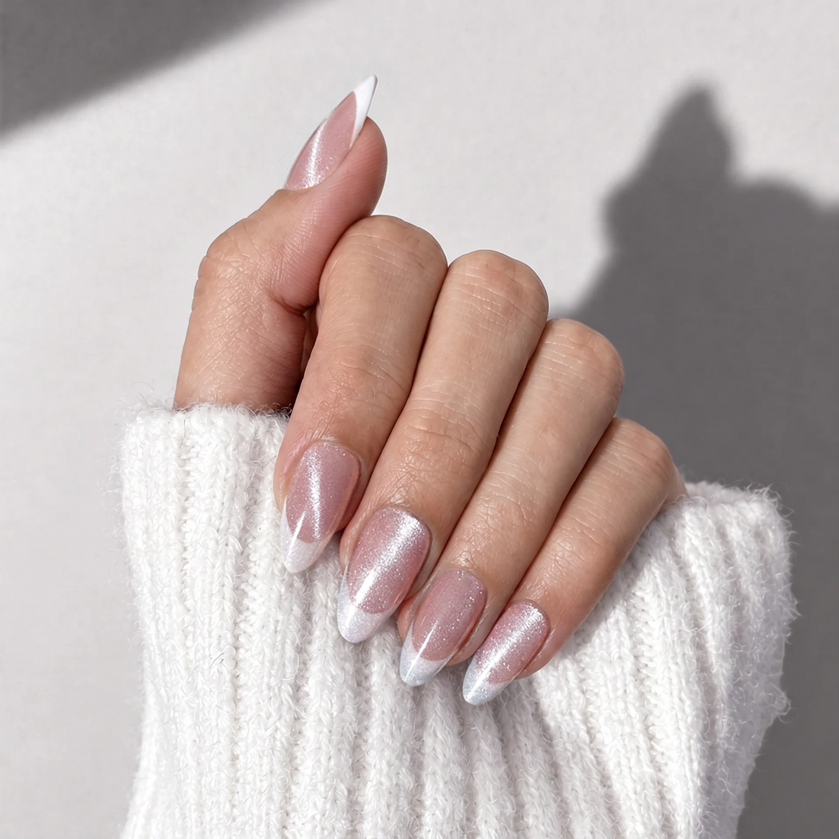 Cat Eye French - Medium Almond