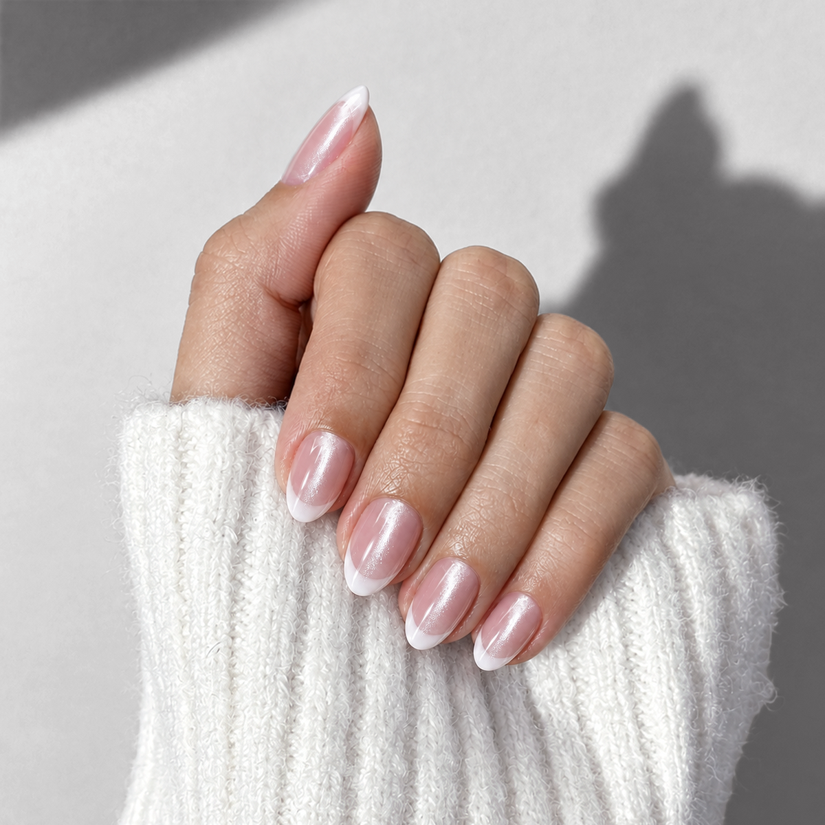 Chrome French - Short Almond