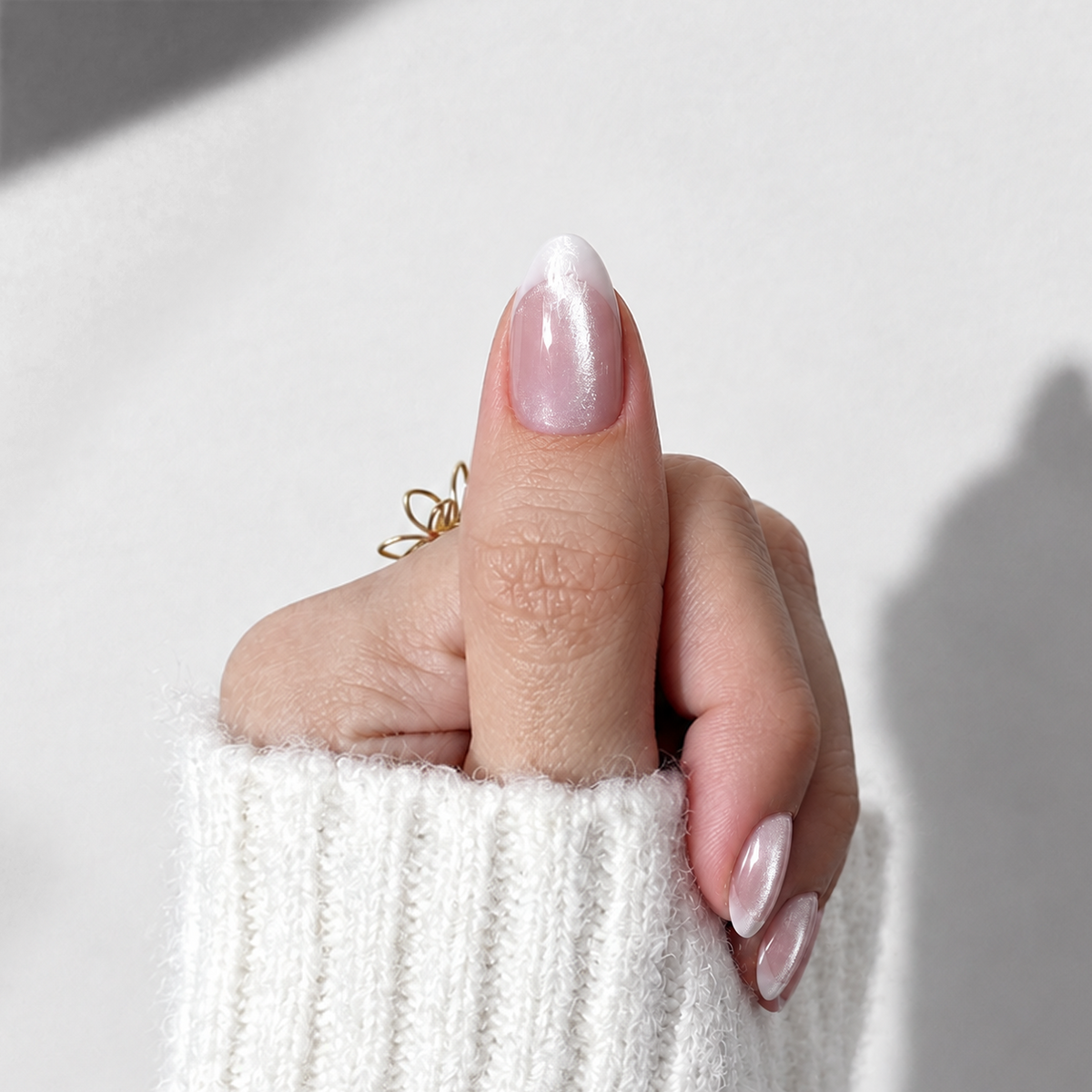 Chrome French - Short Almond