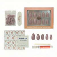 Mauve - Medium Almond