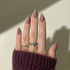 Mauve - Medium Almond