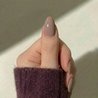 Mauve - Medium Almond