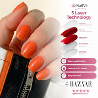 Papaya Glow - Short Square