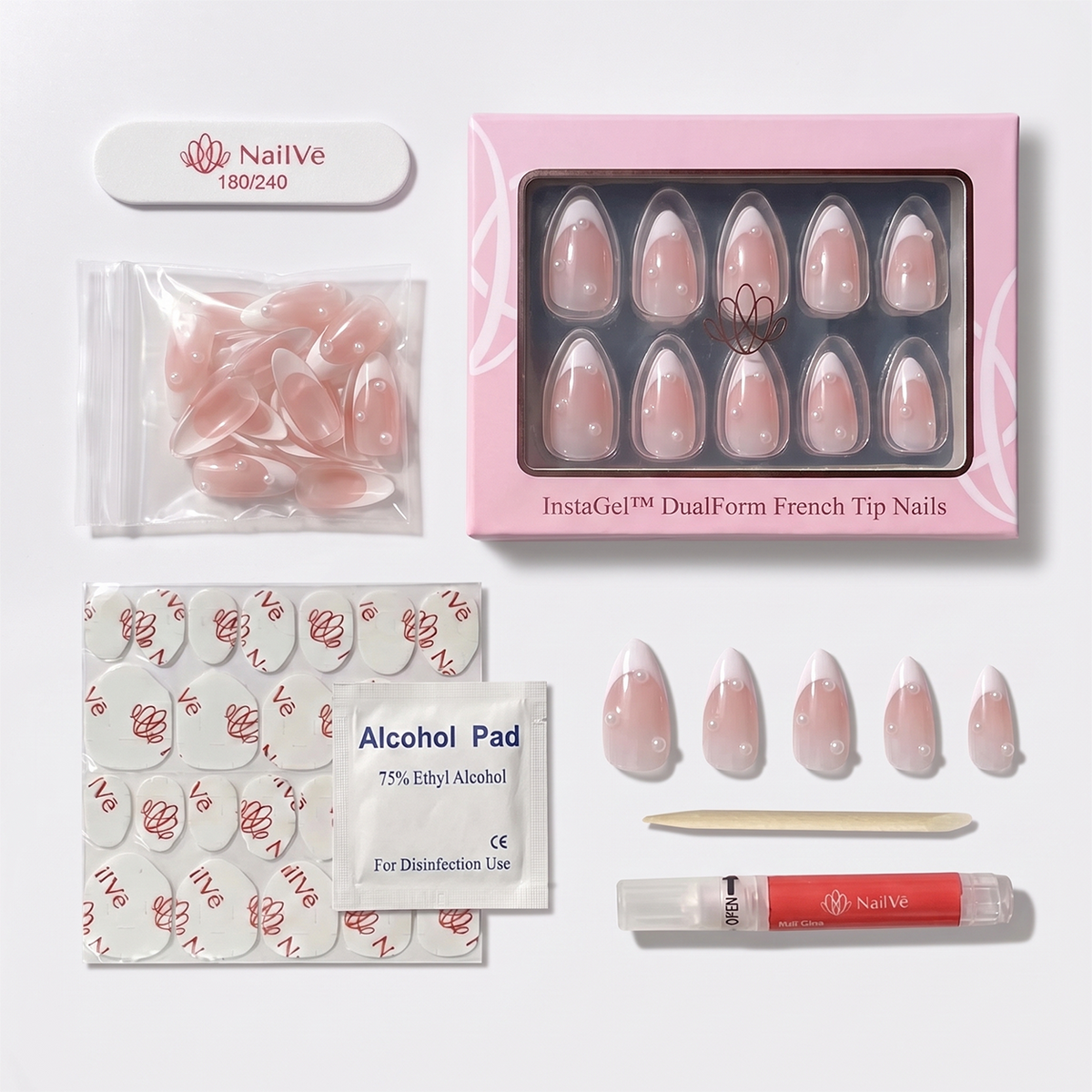 Pearl French - Medium Almond