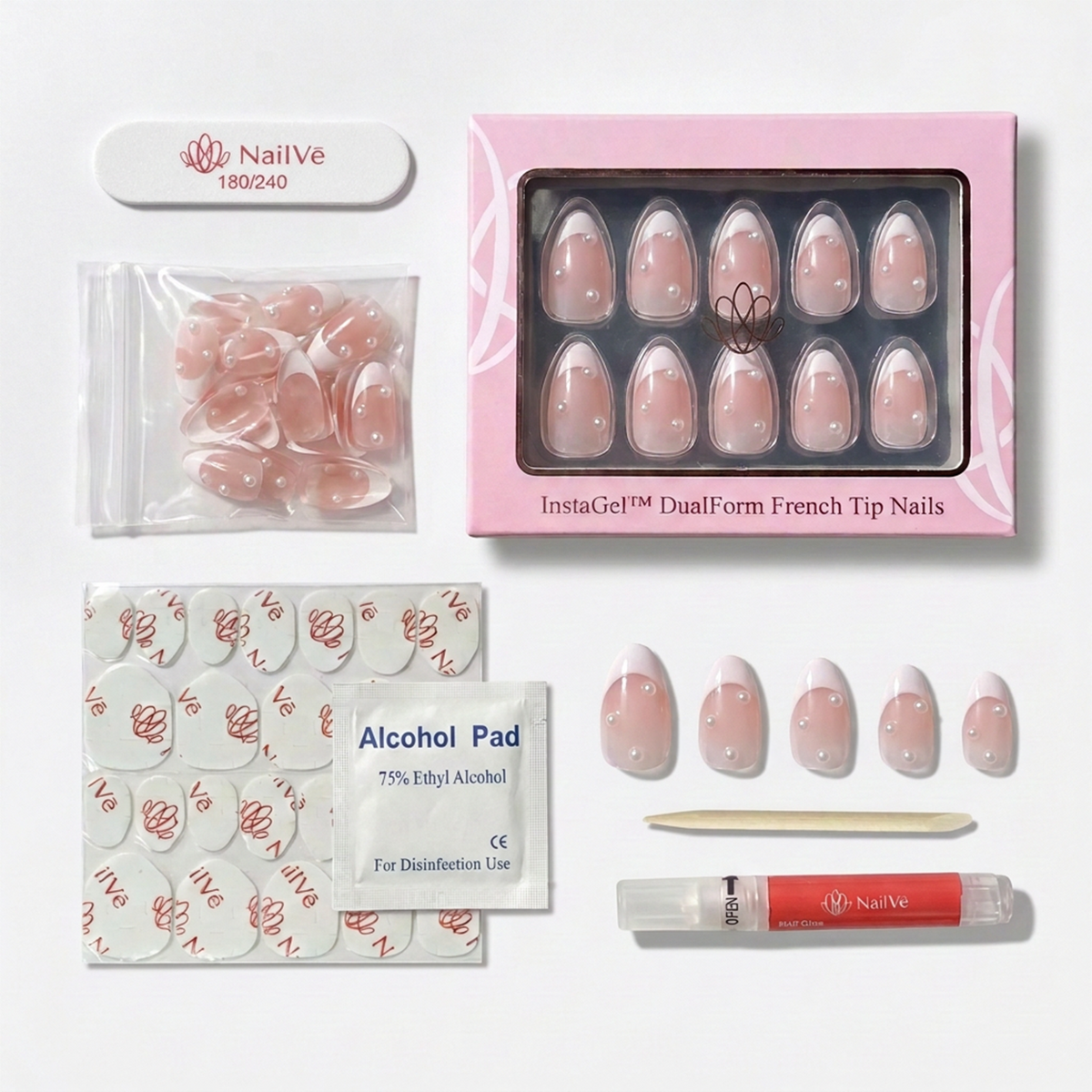 Pearl French - Short Almond