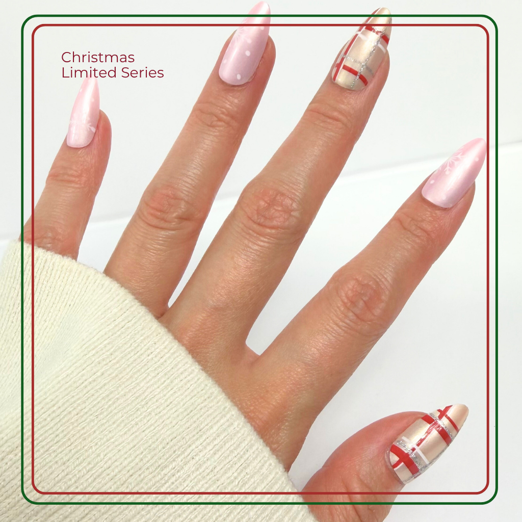 Blushing Plaid - Almond