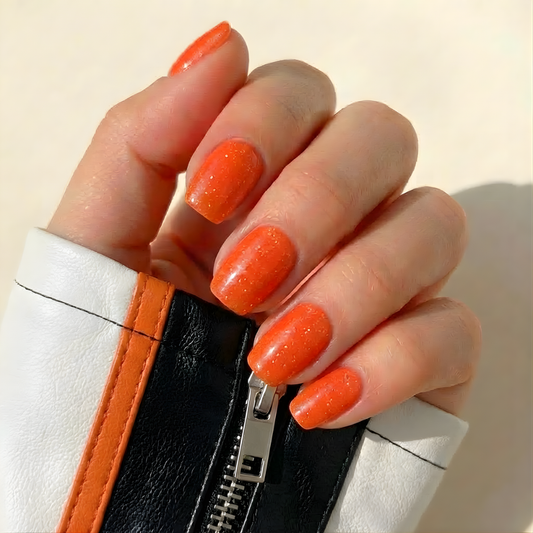 Papaya Glow - Short Square