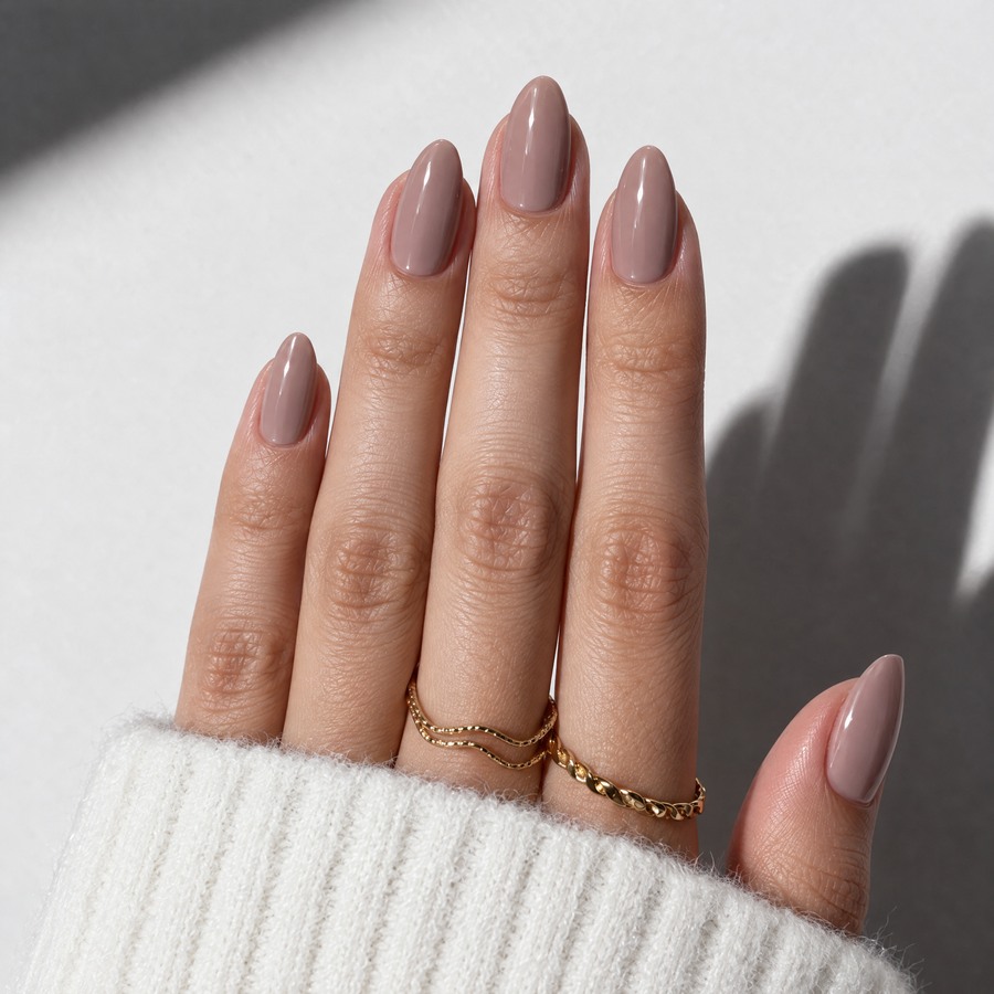 Mauve - Medium Almond