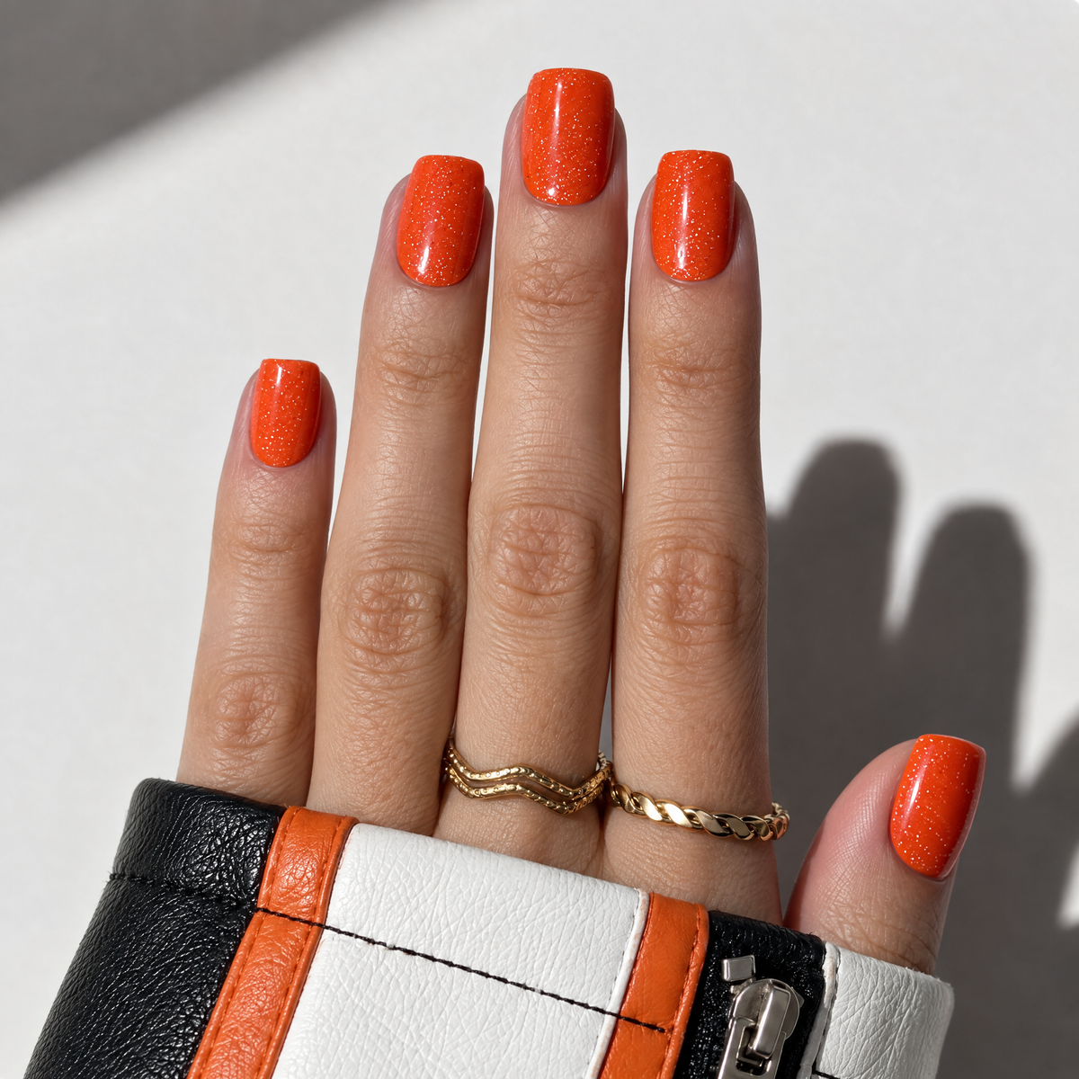 Papaya Glow - Short Square